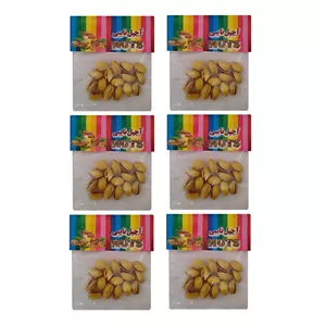 پسته بو داده و شور نایبی - 20 گرم بسته 6 عددی