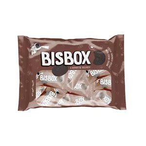 بیسکویت کاکائویی کرم دار بیس باکس 450 گرم