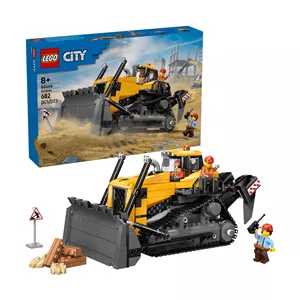 لگو 682 تکه سری City مدل Yellow Bulldozer کد 60466