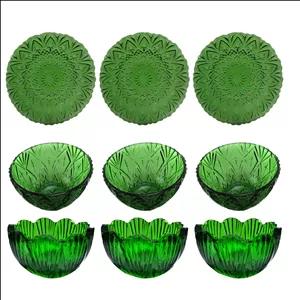 ست ظروف پذیرایی مدل نچرال رویال مجموعه 9 عددی