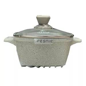 قابلمه گرانیتی لایف اسمایل مدل spf سایز 28