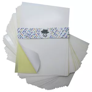 کاغذ A4 تیما مدل چسب دار بسته 100 عددی