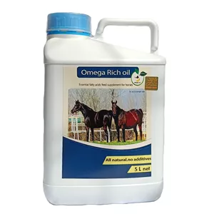 روغن خوراکی اختصاصی مادیان و کره اسب فست‌کوک مدل Omega Rich حجم 5 لیتر