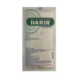 دستکش جراحی لاتکس حریر مدل 03 سایز 8 بسته 400 عددی