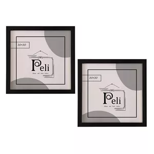 قاب عکس مدل peli سایز 30×30 سانتی متر بسته 2 عددی