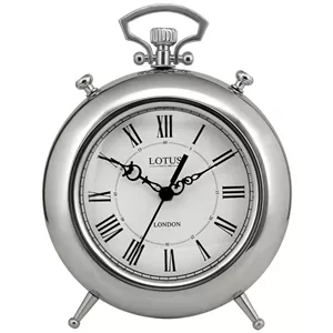 ساعت رومیزی لوتوس مدل BS-500-SILVER-SAN LUIS