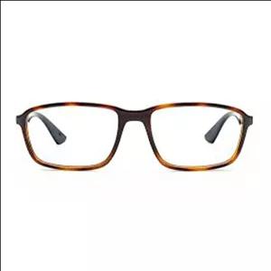 فریم عینک طبی مستطیلی مردانه ری بن مدل 0RX7084-5585-56 مناسب برای صورت بیضی، قلب، گرد و مثلث