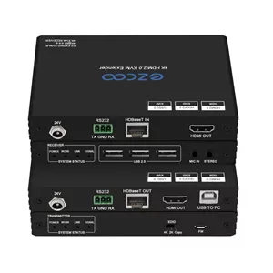 اسپلیتر ایزکو مدل 4k hdmi 2.0 kvm بسته دو عددی