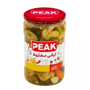 ترشی مخلوط پیک - 650 گرم 