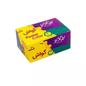 گواش 6 رنگ لوکی کد 007