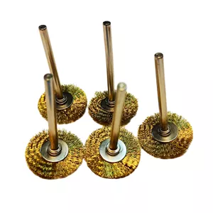 فرچه سیمی مینیاتوری مدل تخت کد ym3ch28 مجموعه 5 عددی