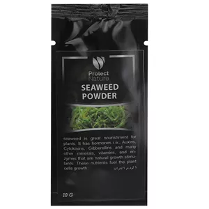 کود پودری جلبک دریایی پروتکت نیچر مدل SEAWEED وزن 10 گرم