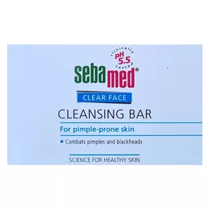 پن شستشو کنترل کننده چربی و ضد اکنه صورت سبامد مدل cleansing bar مناسب برای انواع پوست وزن 100 گرم
