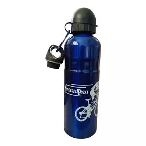 قمقمه دوچرخه مدل دو درب سوپاپ دار گنجایش 0.75 لیتر