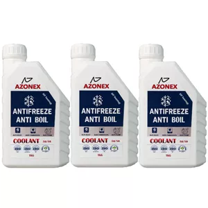 ضدیخ و ضدجوش 50 به 50 آزونکس مدل COOLANT حجم 1  لیتر بسته 3 عددی