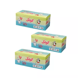 چسب زخم کودک پاندا مدل baby سه مجموعه 300 عددی