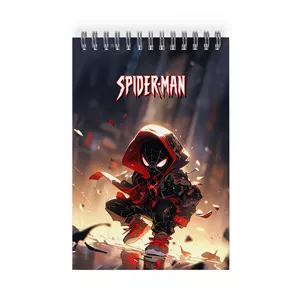 دفترچه یادداشت 50 برگ موتی طرح مرد عنکبوتی