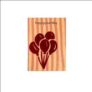 کارت پستال مریخ مدل Happy 17019