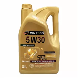 روغن موتور خودرو بنزینی وینسو اویل مدل 5W30 SN PLUS 5W-30 حجم 5 لیتر