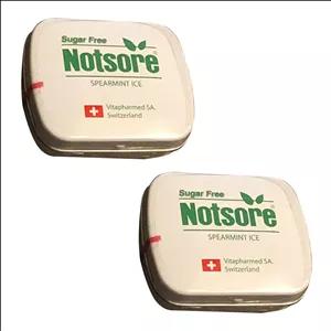 خوشبو کننده دهان بدون قند نعنا خنک ناتسور - 15 گرم 2 بسته 50 عددی