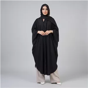 مانتو عبایی زنانه جواهر دوزی شده کد 02