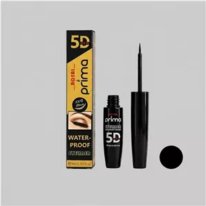 خط چشم مویی رویال پریما مدل 5D رنگ مشکی حجم 6 میلی لیتر