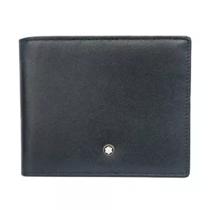 کیف پول مون بلان مدل افقی چرم طبیعی کد 623