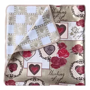 سفره 2 نفره مدل آوا طرح 2 رو سایز 70×70 سانتی متر