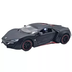 ماکت ماشین بازی ناب سل مدل لایکان فلزی موزیکال چراغدار عقب کش طرح چه ژی کد Metal Lycan musical arcade machine with pull-back lights