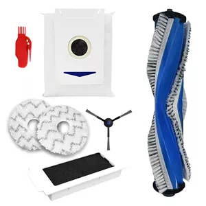 لوازم جانبی جارو رباتیک مدل T30s combo مناسب برای جاروبرقی رباتیک اکووکس T30s combo مجموعه 7 عددی