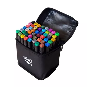 ماژیک راندو تاچ پارکر مدل دوسر بسته 48 عددی بهمراه استند