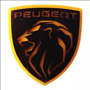 آرم خودرو مدل PGT56F-ORG مناسب برای پژو 206 