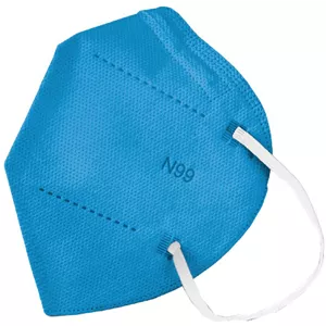 ماسک تنفسی ریما مدل وی تایپ N99 نانو کد Bluee-V99 بسته 10عددی