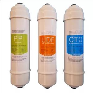 فیلتر یخچال ساید بیرونی مدل 3Stage Inline مناسب ساید و آبسردکن متصل به آب بسته 3 عددی