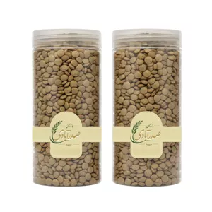 عدس بازرگانی صدرآبادی - 450 گرم بسته 2 عددی