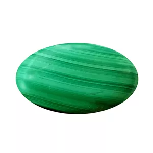 سنگ زینتی مالاکیت مدل نگین بیضی کد mal15