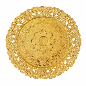 سینی مدل تاج سایز 38*38 سانتی متر