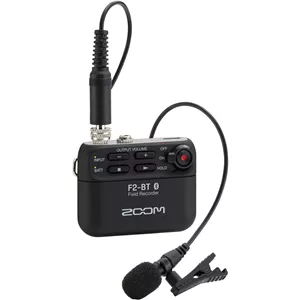 ضبط‌کننده حرفه‌ای صدا زوم مدل F2-BT/BLACK