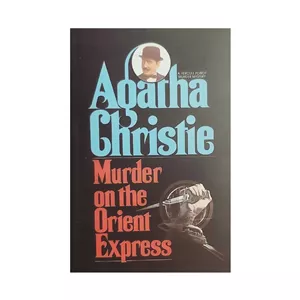 کتاب  Murder on the orient express اثر :آگا کریستی  انتشارات الماس سرخ