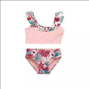 ست 2 تکه مایو دخترانه لوپیلو مدل هاوایی 8983