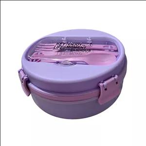 ظرف نگهدارنده غذا کودک مدل لانچ باکس گرد کد ۰۱۵