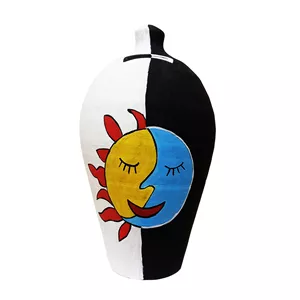 قلک سفالی مدل ماه و خورشید 7