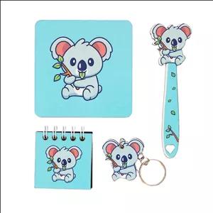 بسته لوازم تحریر مدل کوالا کد 01 مجموعه 4 عددی