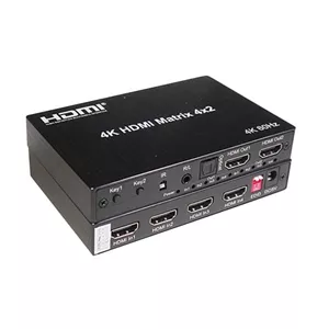 اسپلیتر 4 پورت HDMI کی نت مدل K-MAHD2024  بسته دو عددی