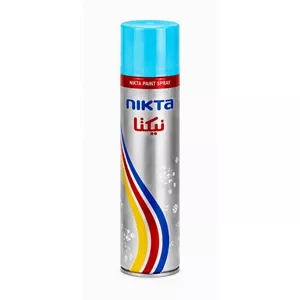 اسپری رنگ آبی آسمانی براق نیکتا مدل Paint Spray حجم 300 میلی‌لیتر