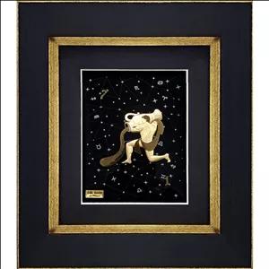 تابلو طلاکوب زرین هنر ایران مدل بهمن جدید