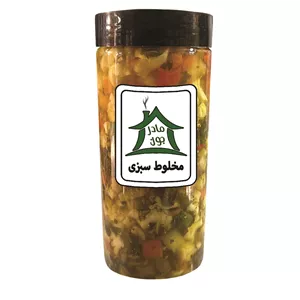 ترشی مخلوط با سبزی خونه مادرجون - 700 گرم