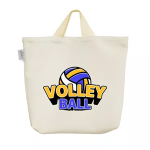 ساک خرید خندالو مدل والیبال Volleyball کد 2565