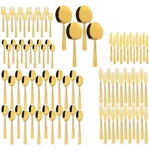 سرویس قاشق و چنگال 88 پارچه 24 نفره لایف اسمایل مدل CUT-88-8