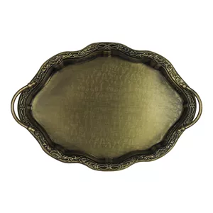 سینی دسته دار سالینو مدل ارکیده  کد 6023 سایز 45x30 سانتی متر